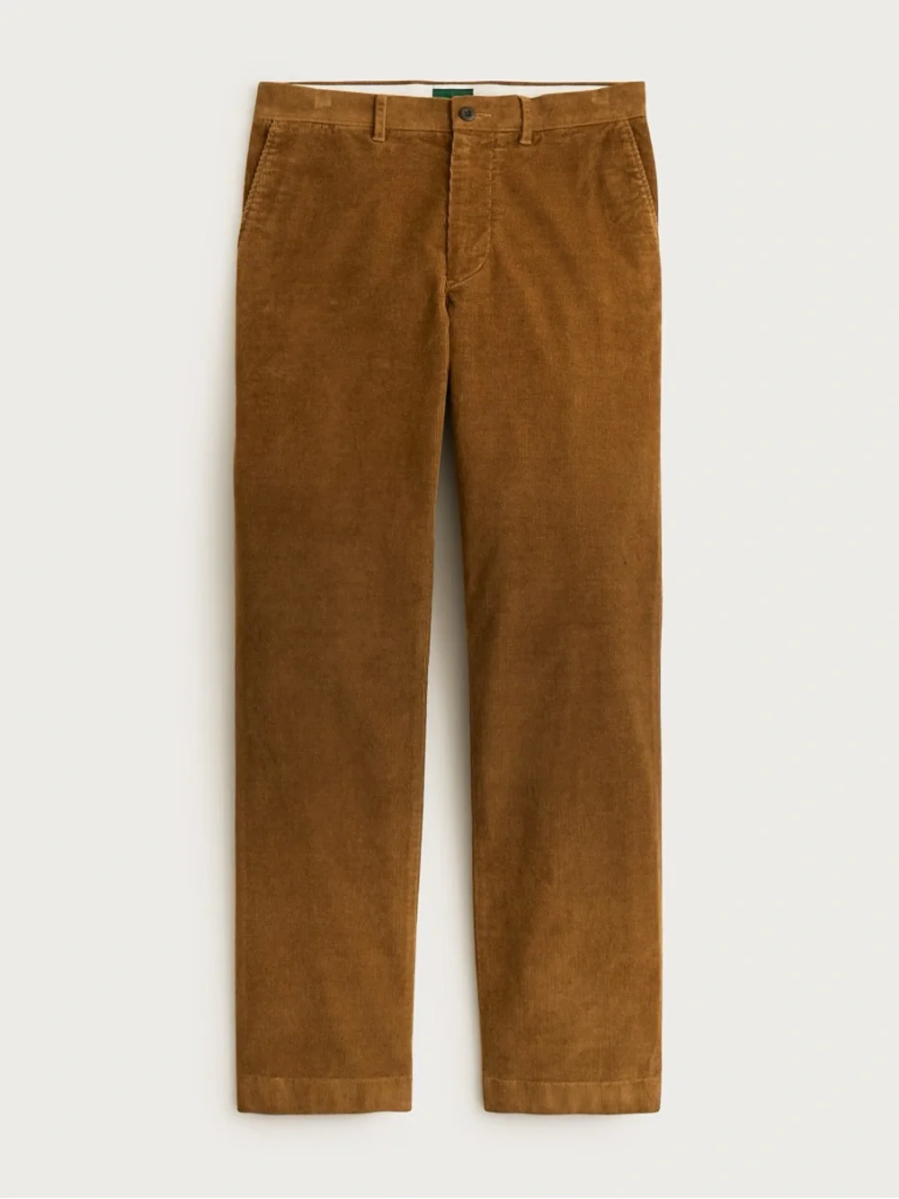 J. CREW Broken-in Straight pant in stretch‎ corduroy in Duckwood SZ 34 NWD CM717